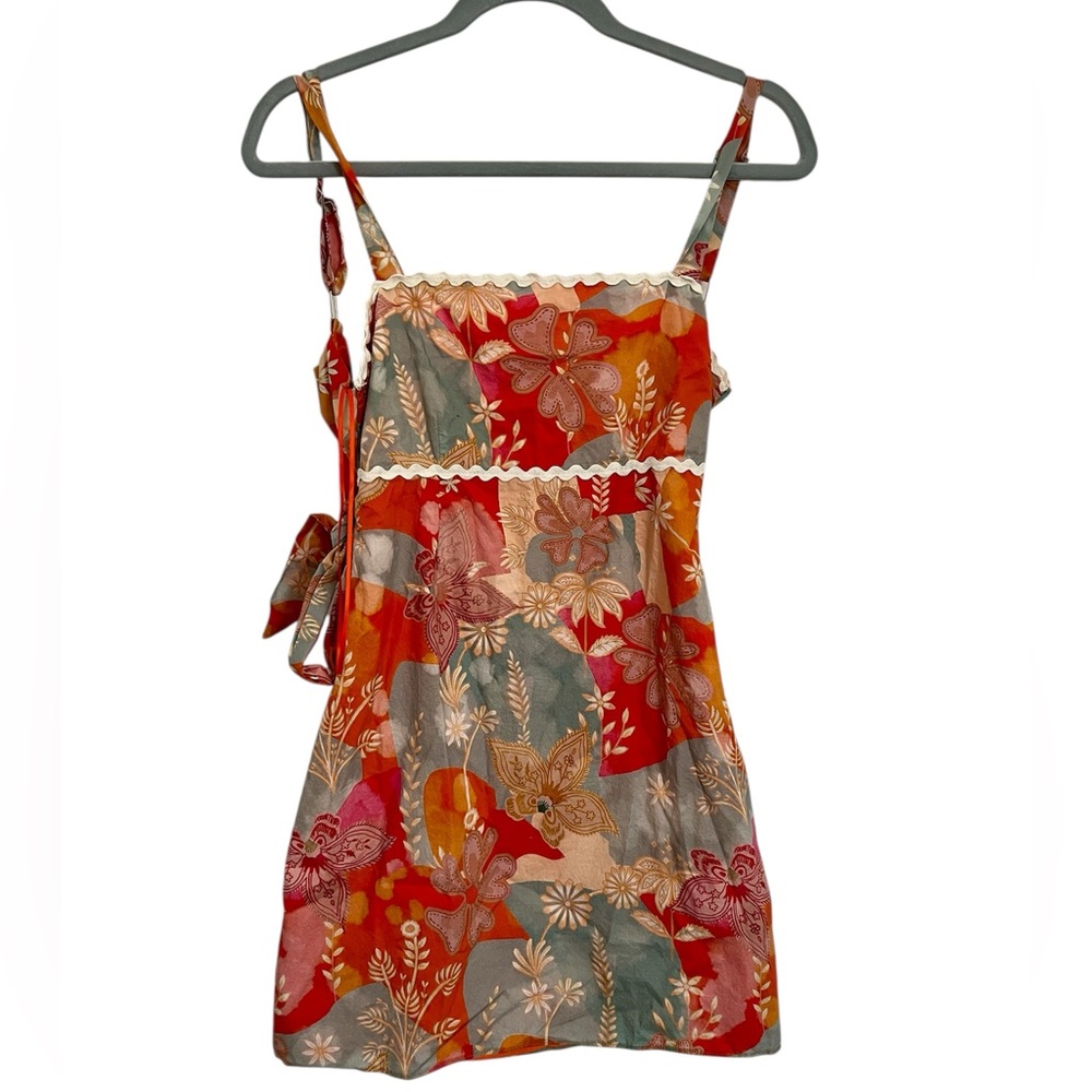 Acoa Floral Lined  Sundress
